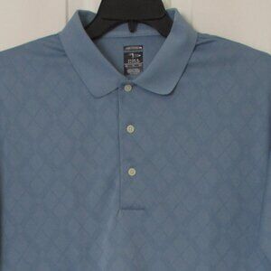 Page & Tuttle Mens S/S "Pelican's Nest" G.C. (MI) Blue Golf Polo Shirt NWOT - XL